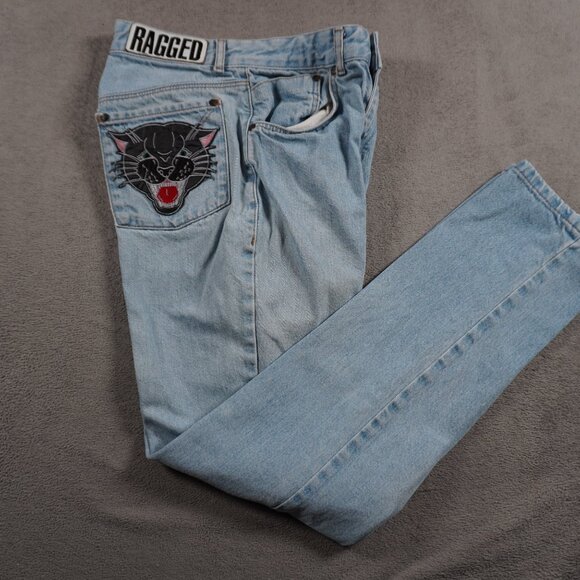 Rare The Ragged Priest Jeopardy Mom Jeans Women size 28 EUC - Picture 8 of 16
